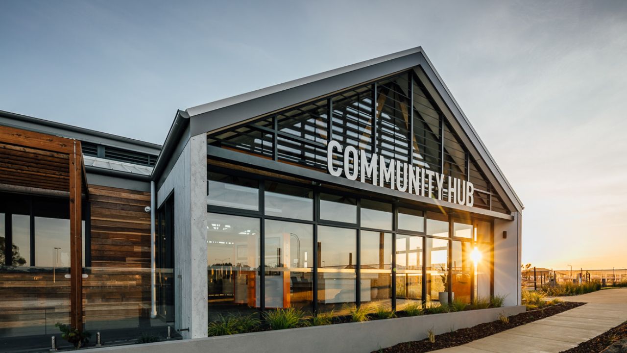 The Point Community Hub was delivered by commercial builders, Magellan Projects